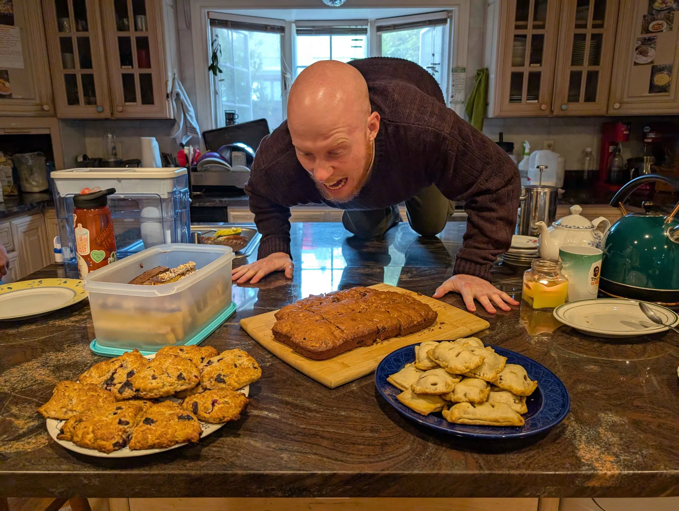 Food at McMansion